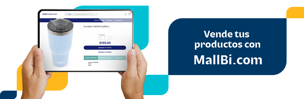 Vende tus productos con Mall Bi